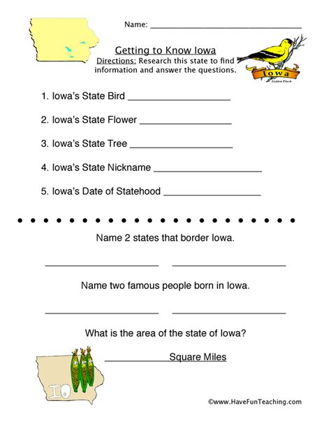 Iowa Test Practice Worksheet 7