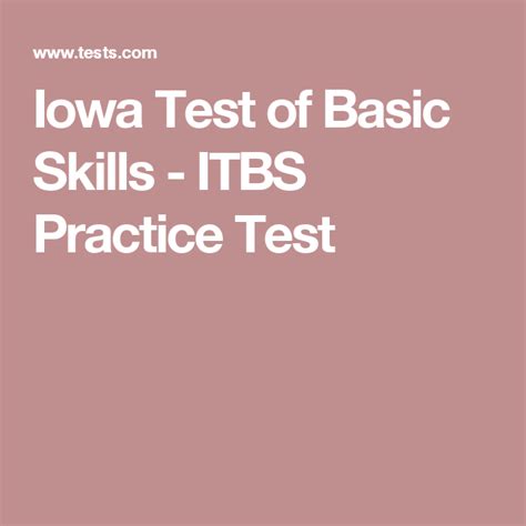 Iowa Test Practice Worksheet 8