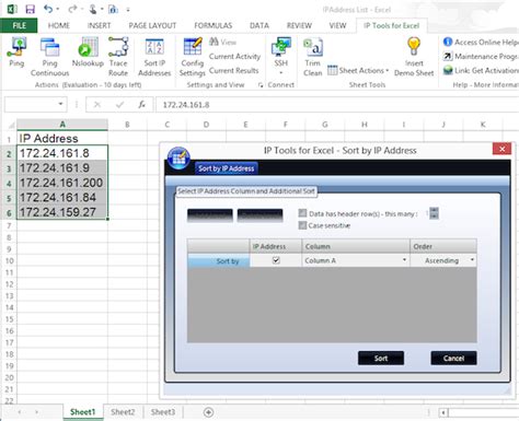 IP Address Sorting Techniques and Tools