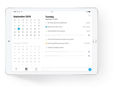 iPad Calendar Template Tutorial