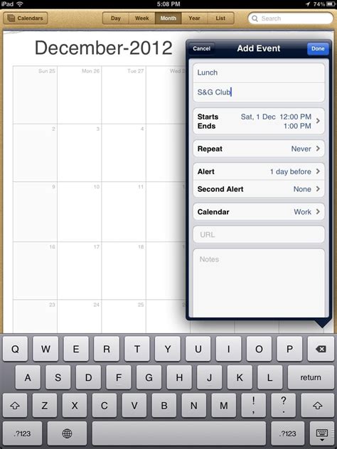 ipad planner schedule image