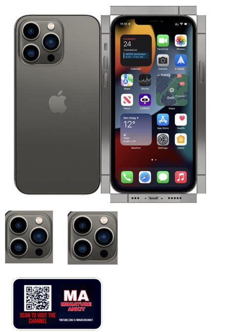 iPhone 13 Pro Max Skin Template