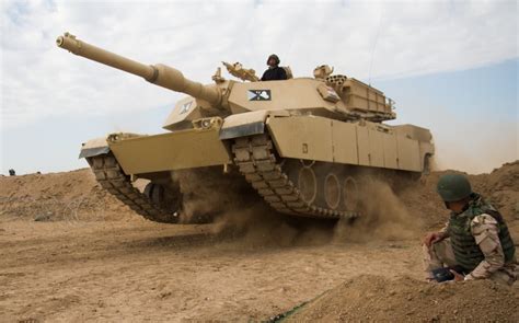 Iraqi T-72 tank during the Gulf War