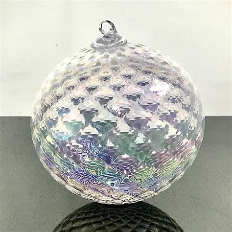 Iridescent Glass Ornaments