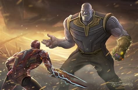 Iron Man vs. Thanos