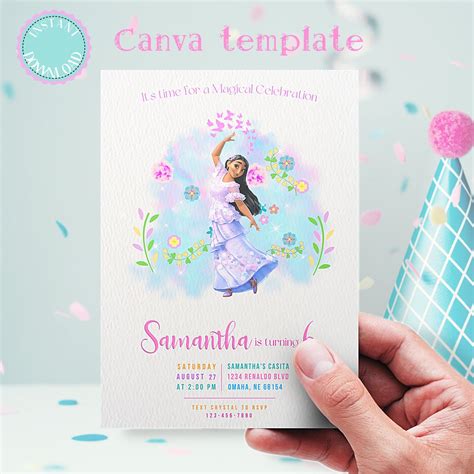 Isabela Encanto Whimsical Template