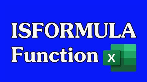 ISFORMULA Function