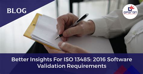 ISO 13485 Software Validation Benefits