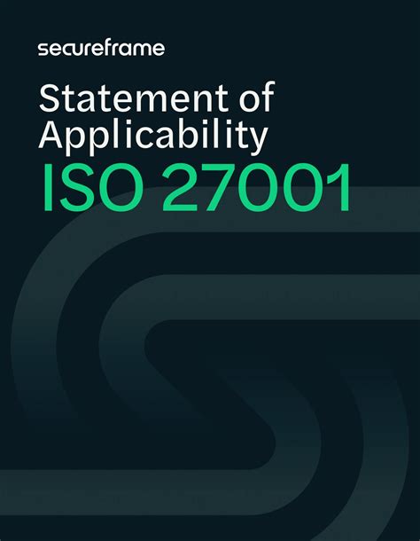 ISO 27001 Statement of Applicability Template 1