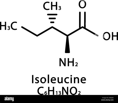 Isoleucine structure illustration