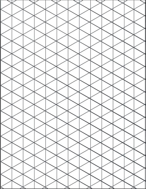 Isometric Paper Template