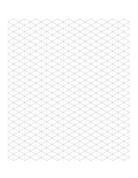 Isometric Paper Template