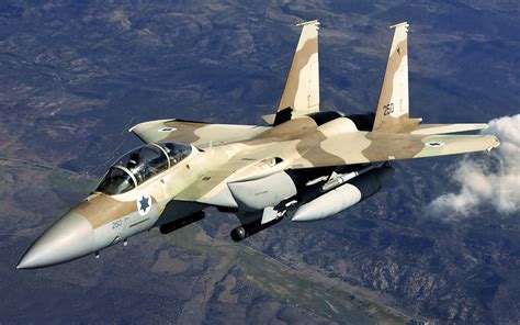 Israeli fighter jets involved in the attack