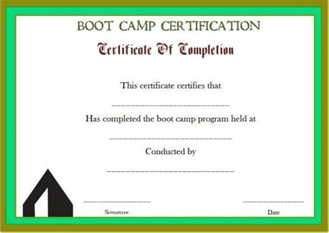 IT Boot Camp Certification