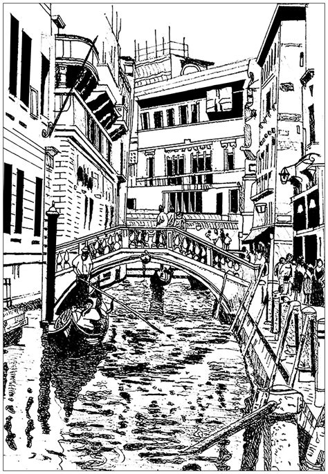 Italian Architecture Coloring Pages