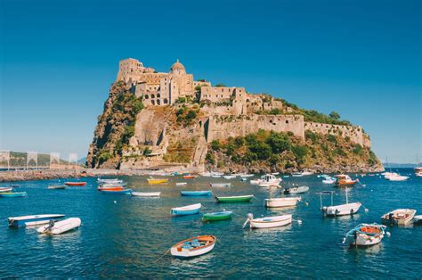 Map of Italian islands