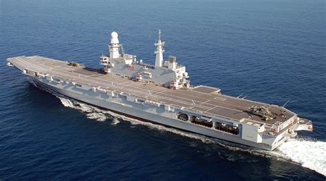 Italy's aircraft carriers are based on Italian designs