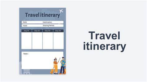 Itinerary Template PowerPoint