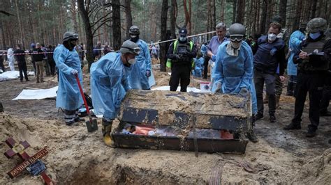 Izium Mass Graves