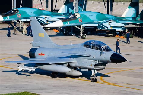 J-10 Fighter Jet in flight