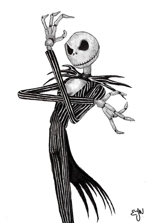 Jack Skellington printable 4