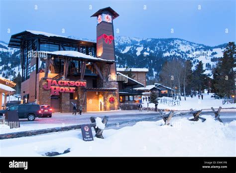 Christmas shopping in Jackson Hole