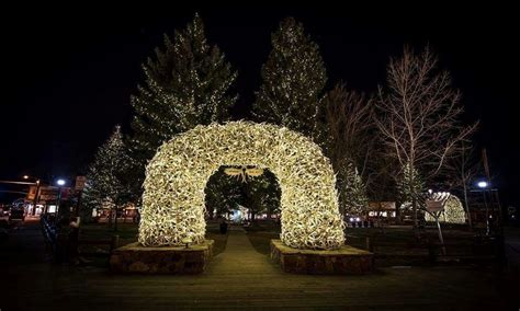 Christmas Tree Lighting Ceremony in Jackson's Town Square