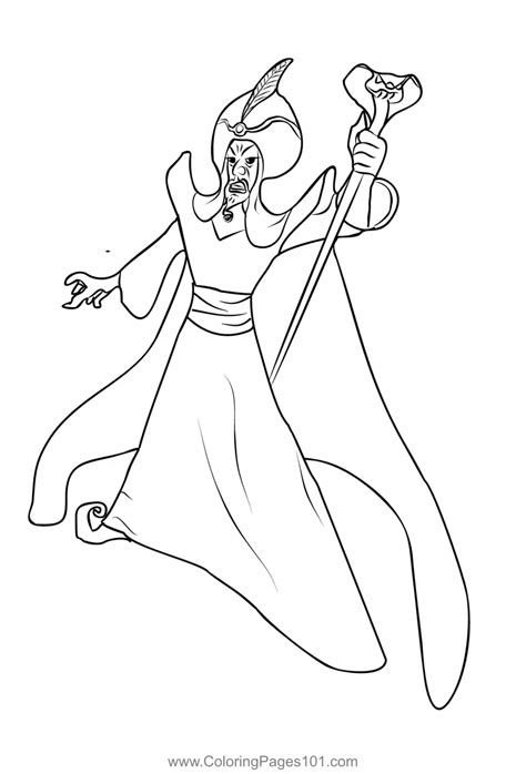 Jafar Coloring Page