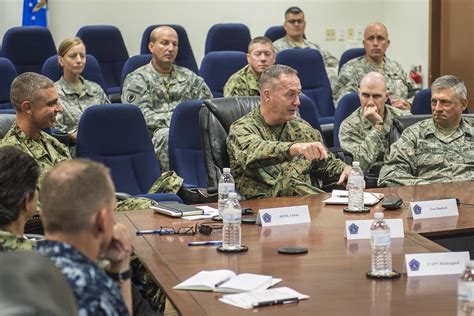 JAG Officer in a meeting