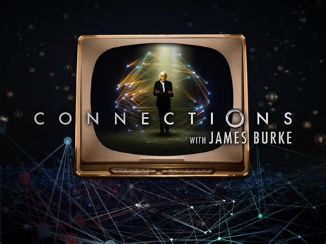 James Burke on the set of Connections