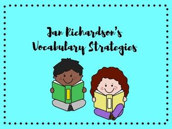 Jan Richardson Vocabulary Building Strategies