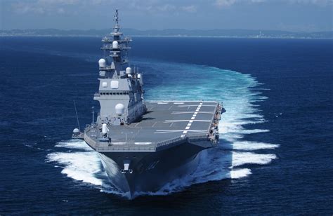 Japan's aircraft carriers are based on Japanese designs