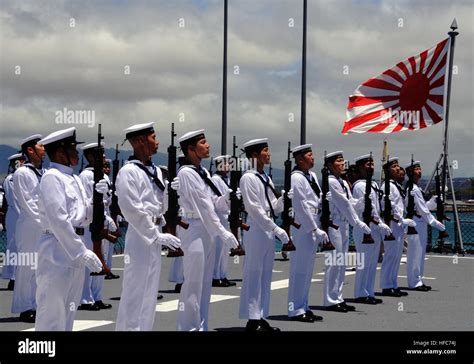 JMSDF Ships at Sea