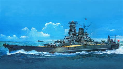 Japanese battleship at the Battle of Leyte Gulf