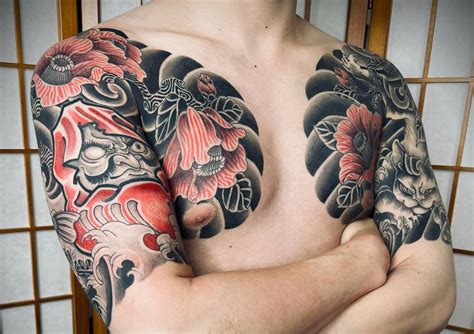 Japanese half sleeve tattoos for women