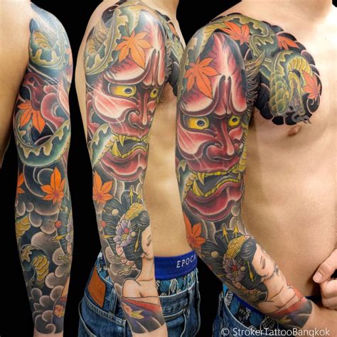 Japanese tattoo sleeve designs