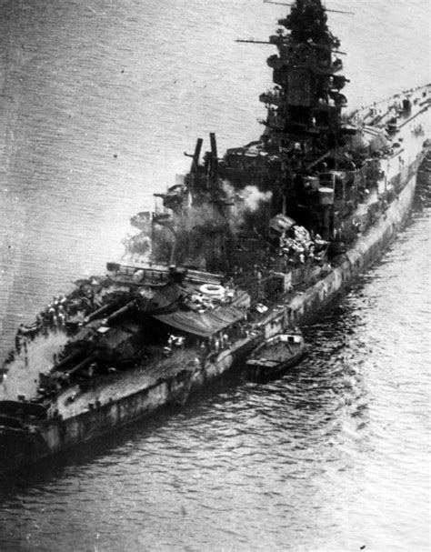 The Musashi, sister ship of the Yamato