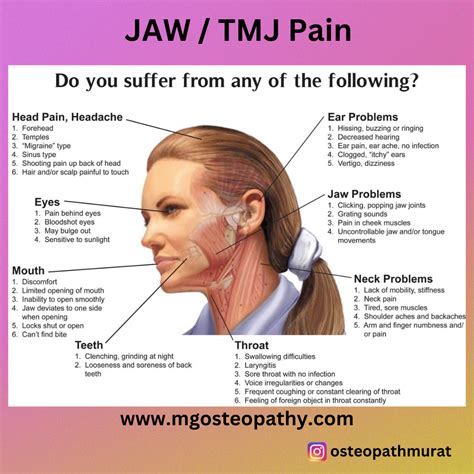 Jaw pain can be a debilitating condition