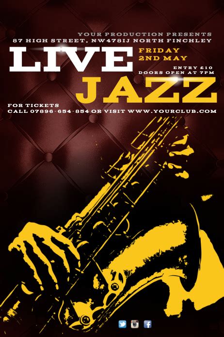 Jazz Concert Poster