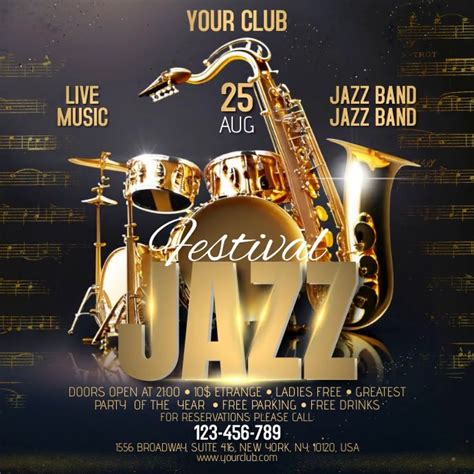 Jazz Flyer Template