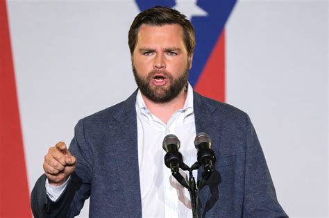 JD Vance speaking at an event