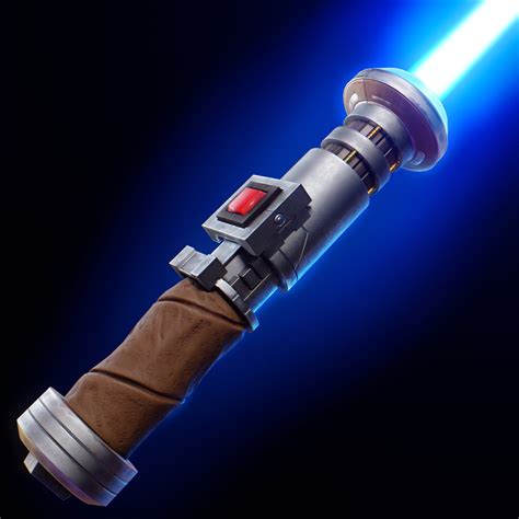 A Jedi lightsaber