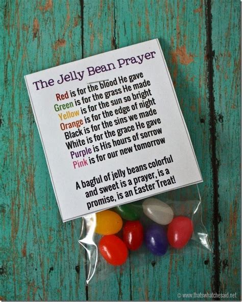 Jelly Bean Prayer Printable 8