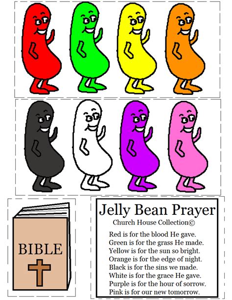 Jellybean Prayer Activity for Kids