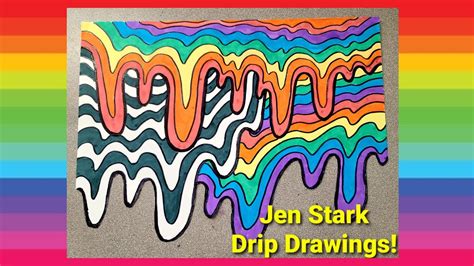 Jen Stark Drip Art Template Gallery 4