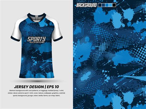 Jersey Template for Sublimation Design