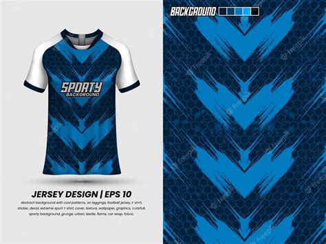 Jersey Template for Sublimation Printing