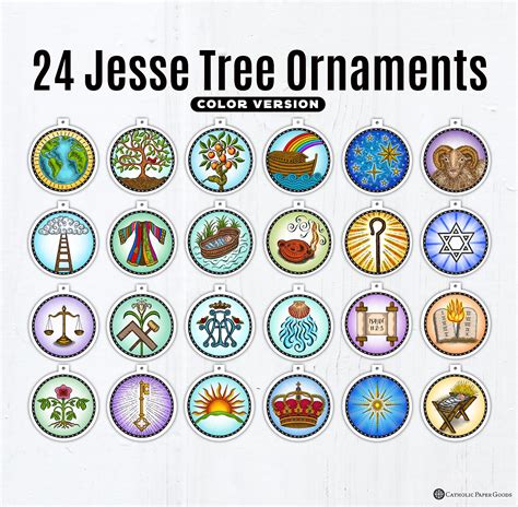 Printable Jesse Tree Guide