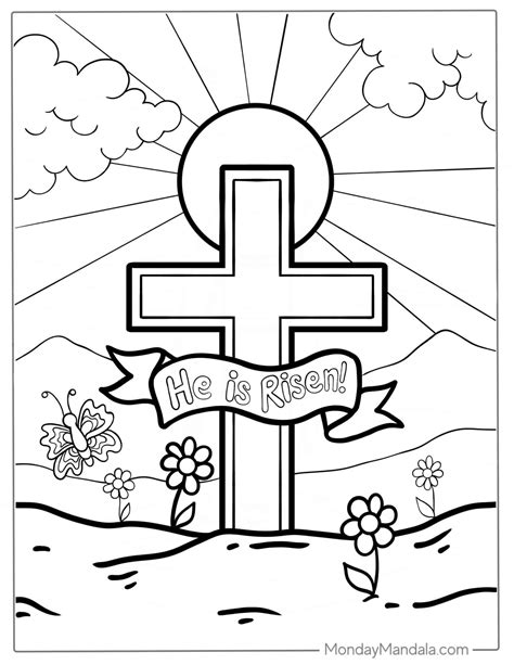 Jesus coloring pages for kids