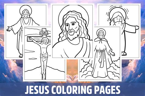 Jesus coloring pages